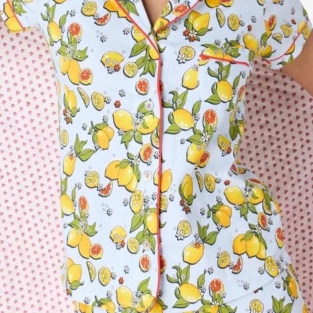 Roller Rabbit Lemon Pajamas- XS